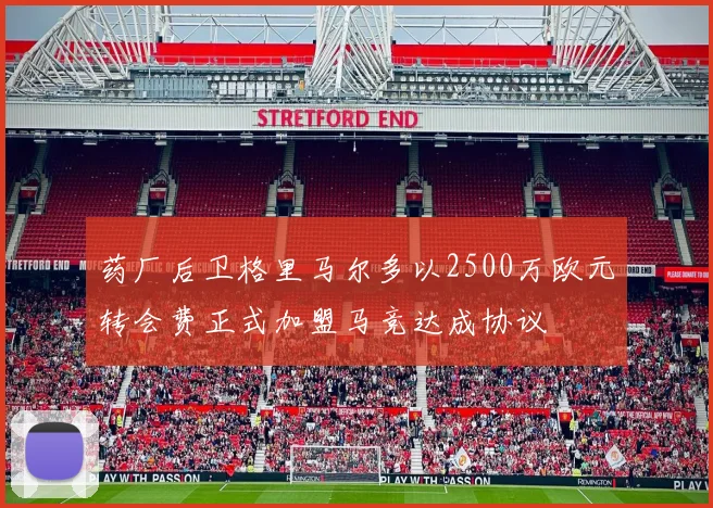 药厂后卫格里马尔多以2500万欧元转会费正式加盟马竞达成协议