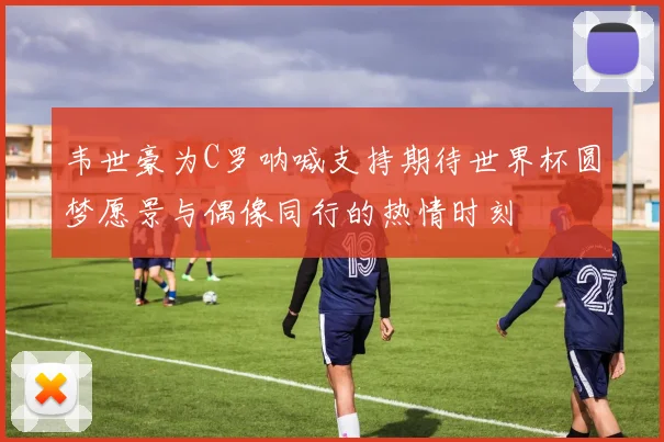 韦世豪为C罗呐喊支持期待世界杯圆梦愿景与偶像同行的热情时刻